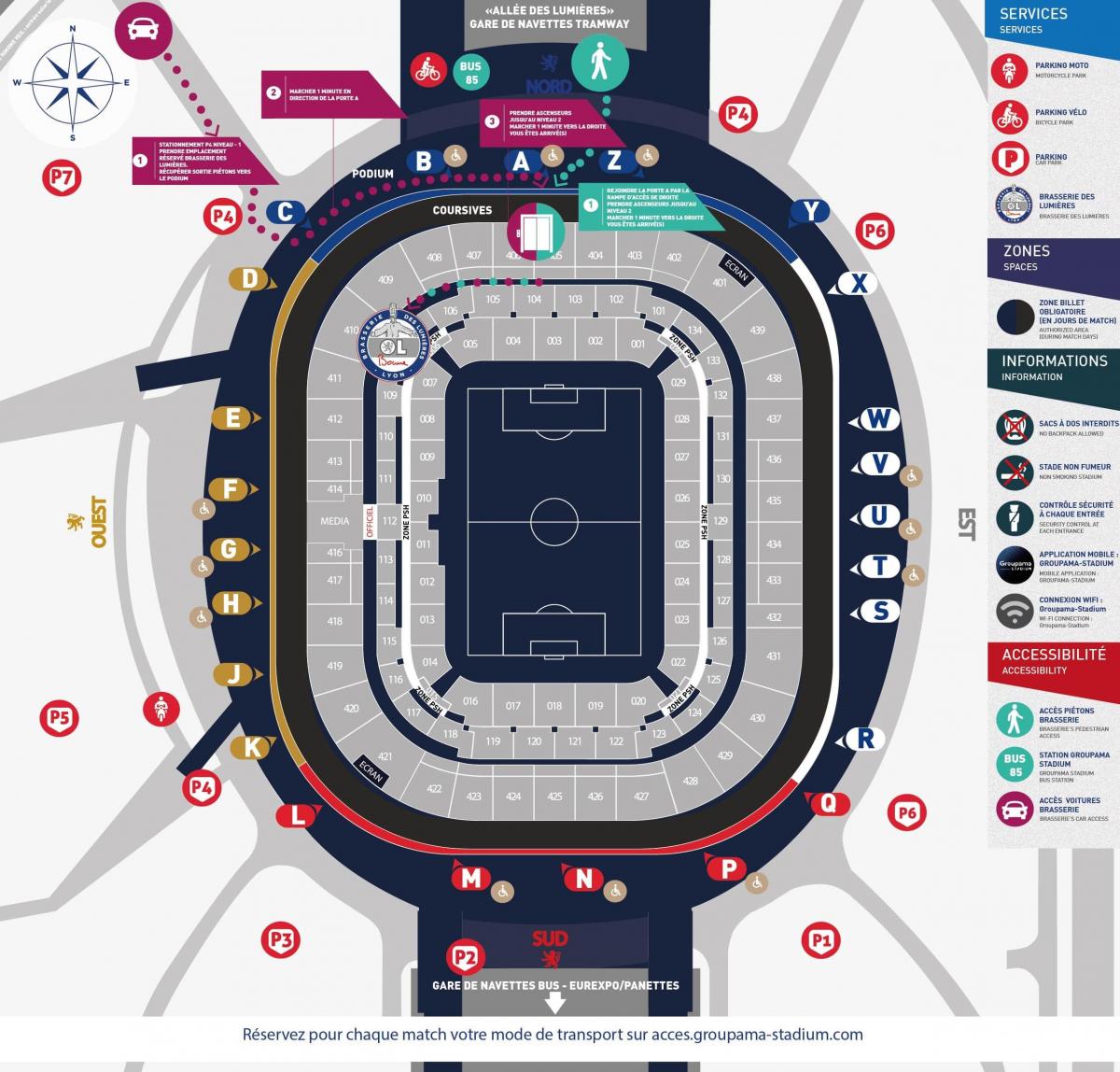 peta Lyon stadium
