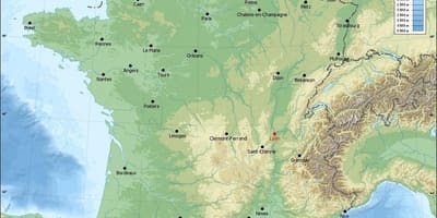 Lyon perancis peta bandar